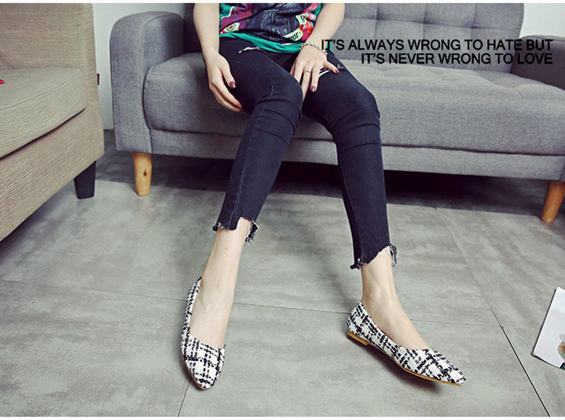 Women's soft flat casual shoes